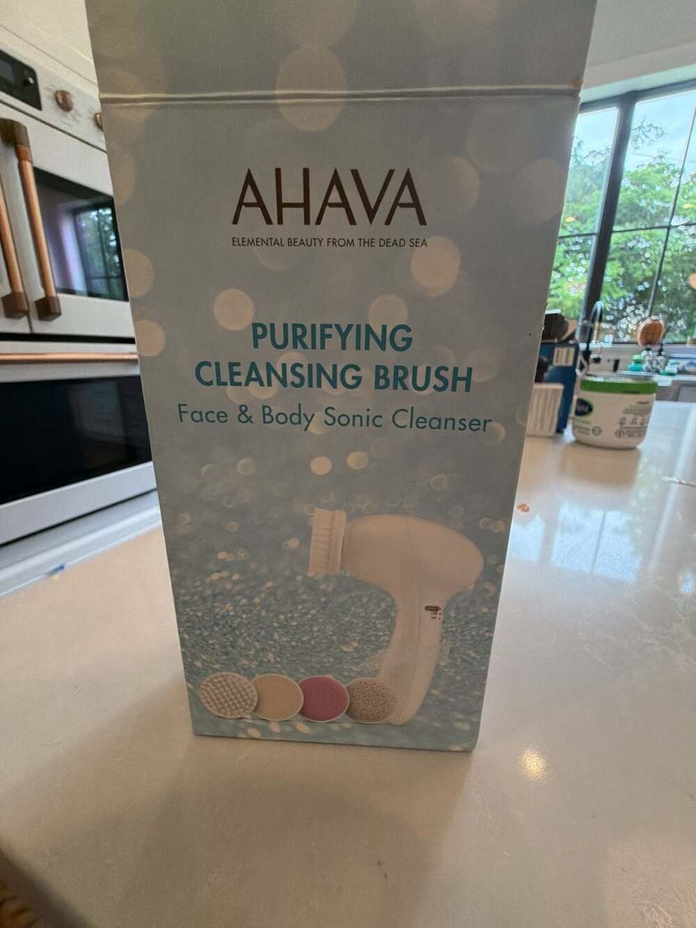 AHAVA Purifying Cleansing Brush Face & Body 4-in-1 Sonic Cleansing System